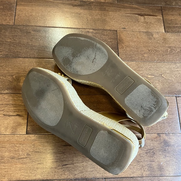 Franco Sarto Platform Cork Wedge Sandal - Picture 4 of 7